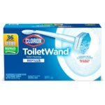 Clorox ToiletWand Disposable Toilet Cleaning System, 1 ToiletWand Handle and 36 Disinfecting Refill Heads