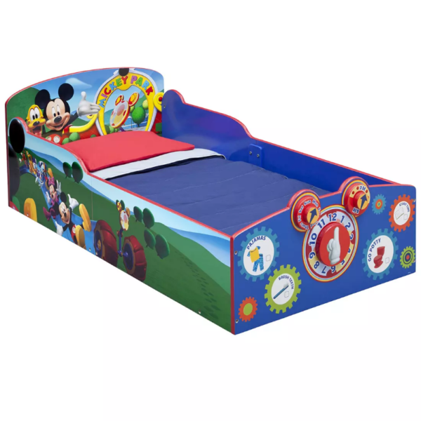 Delta Children Disney Mickey Mouse Wood Toddler Bed