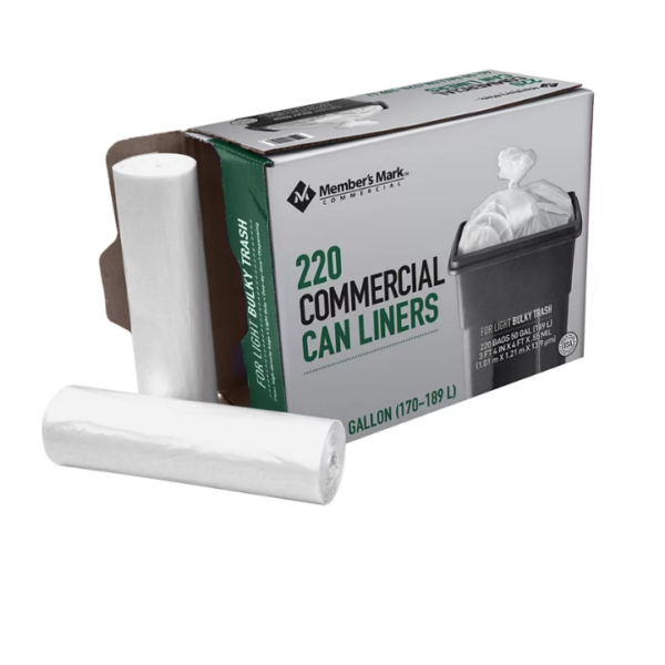 Member's Mark 45-50 Gallon Commercial Trash Bags (220 ct.)