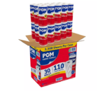 POM Individually Wrapped 2-Ply Paper Towels (110 sheets/roll, 30 rolls)