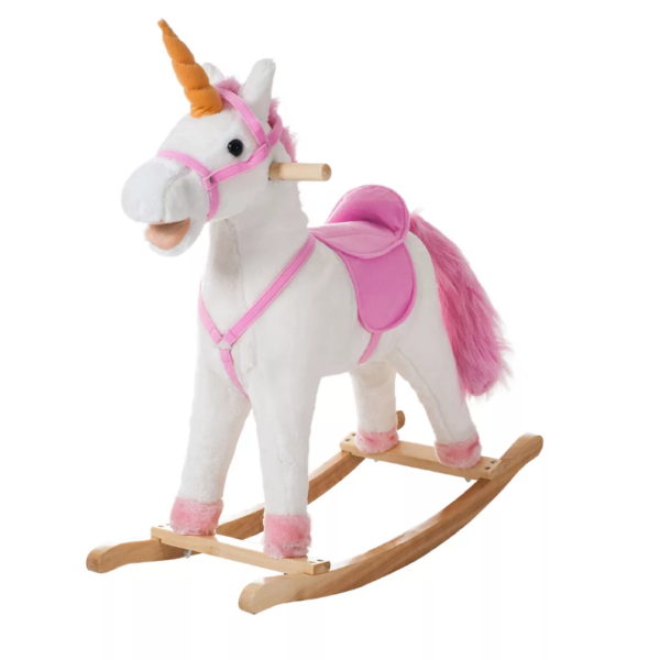 Toy Time Plush Unicorn Rocker