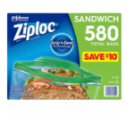 Ziploc Easy Open Tab Sandwich Bags (580 ct.)