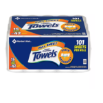Member's Mark Premium Full Sheet Paper Towels (15 Huge rolls, 101 sheets/roll, 2-Ply)