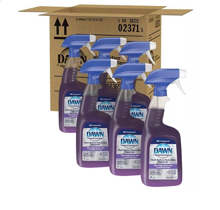 18.1_a83bc6e6-616a-4e2f-885a-df6c61495230.png Dawn Professional Multi-Surface Heavy Duty Degreaser Spray (32 fl. oz., 6 ct.) - Image 1
