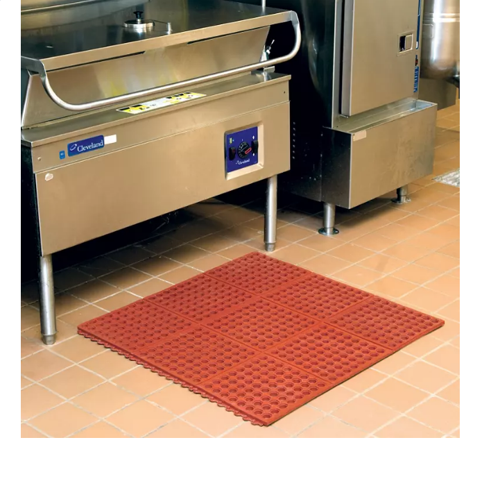 20.1_50b67c1b-a07d-460f-b2b2-693754f53f7c.png Member's Mark Commercial Grease-Proof Floor Mat (3' x 3' x .5") - Image 1
