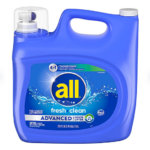 all Advanced 4-in-1, Fresh Clean Scent (150 loads., 255 fl. oz.)