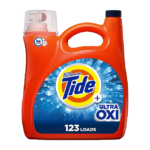 Tide Ultra Oxi Liquid Laundry Detergent, 165 fl. oz.
