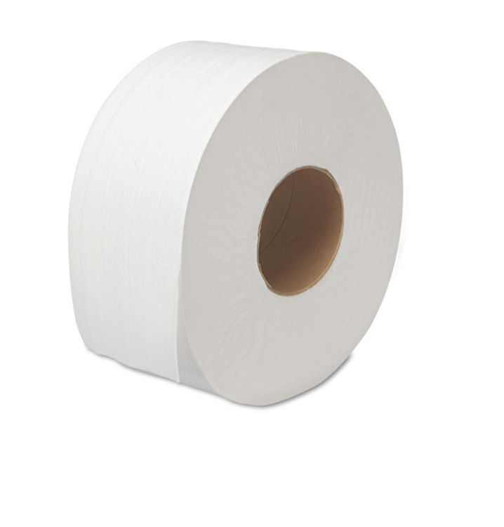 21.4_3fc10d05-5f6f-4087-bd5c-9d96005d82c7.png Boardwalk JRT Bath Tissue, Jumbo, Septic Safe, 2-Ply, White, 3.5" x 1000' (12 rolls) - Image 1