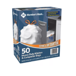 Member's Mark Heavy Duty Kitchen & Compactor Trash Bags (18 gal. 50 ct.)