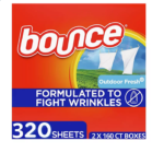 Bounce Fabric Softener Dryer Sheet Outdoor Fresh (2 x 160 ct.)