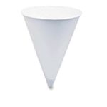Dart Cone Water Cups, Cold, Paper, 4 oz. White (5000 ct.)