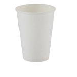 Dixie PerfecTouch Insulated Paper Cups, White.