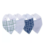 Bazzle Baby Bandana Drool Bib, 4 pk. (Choose Your Color)