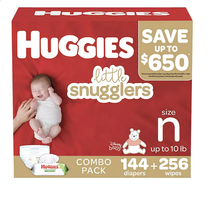 31.1_a087ddf7-0af5-41ba-ad20-6e3da5dd1d82.png Huggies Little Snugglers Diapers (Choose Your Size) - Image 1