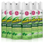OdoBan Disinfectant Spray, 14.6 oz./can, 6 pk. (Choose Scent)