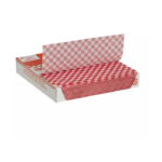 Member's Mark Red Checkered Basket Liner Sheets (12" X 12". 1.000 ct.)