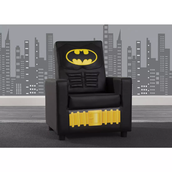 Delta Children DC Batman Upholstered Youth Chair