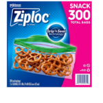 Ziploc Snack Bags (150 ct./pk., 2 pk.)