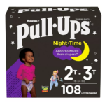 Huggies Pull-Ups Nighttime Training Underwear for Girls (Choose Your Size)